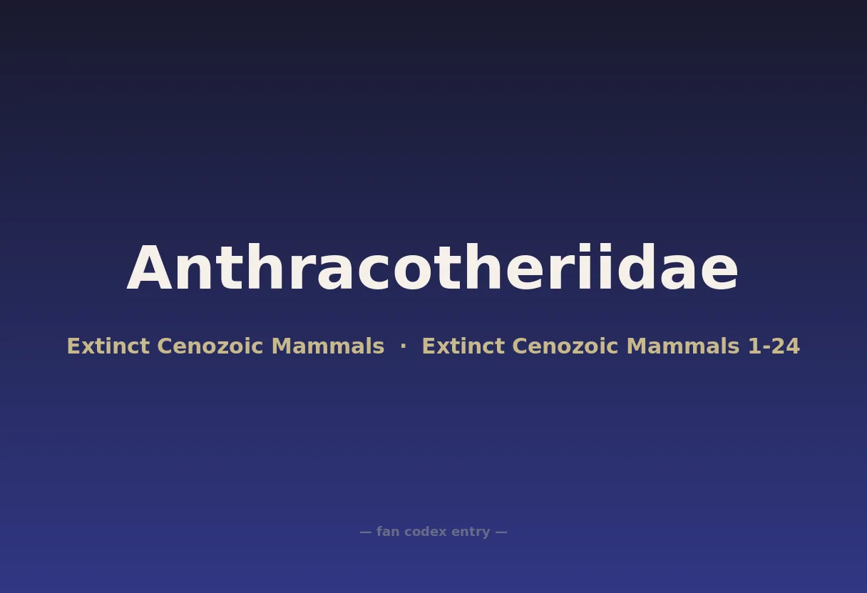 Anthracotheriidae